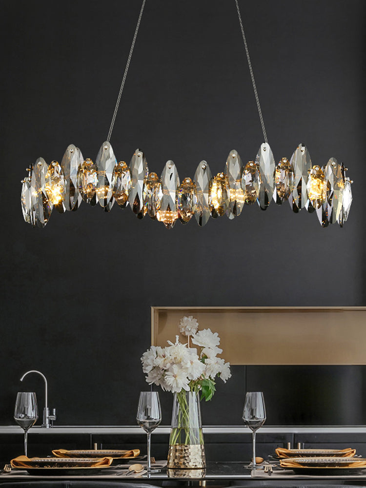 Obsidiana - Linear Chandelier Galileo Lights