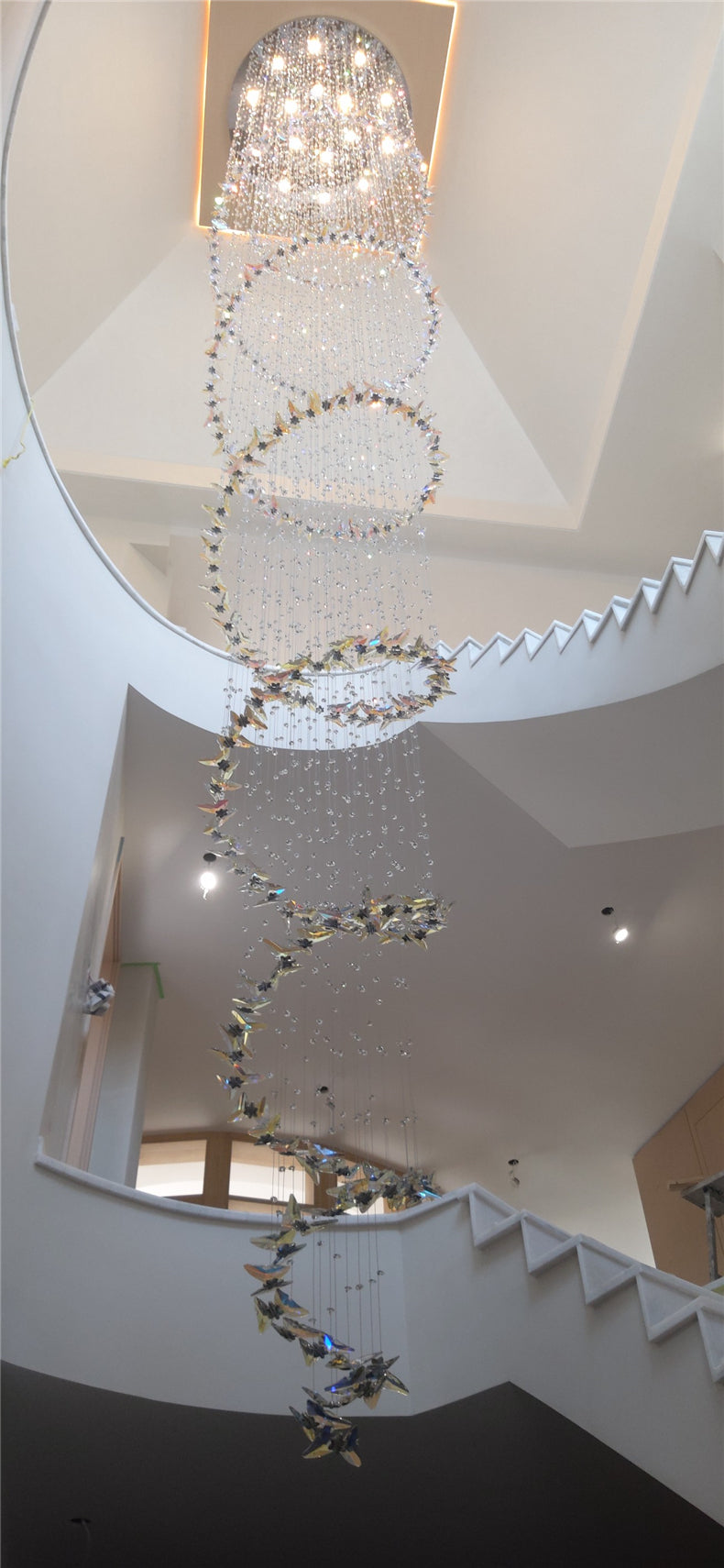 Nessa Chandelier Galileo Lights
