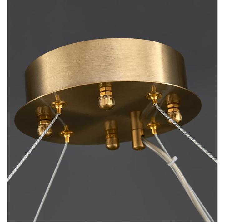 Modern Nordic Indoor LED Crystal Chandelier for Wedding Stages Hotel Villas & Showrooms Wholesale Remote Control Mode