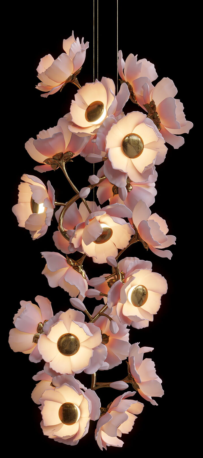 Camellia D Chandelier Galileo Lights