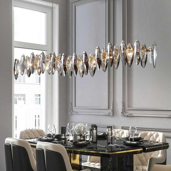 Obsidiana - Linear Chandelier Galileo Lights