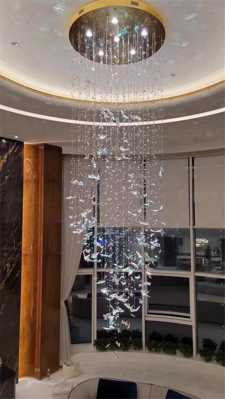 Nessa Chandelier Galileo Lights