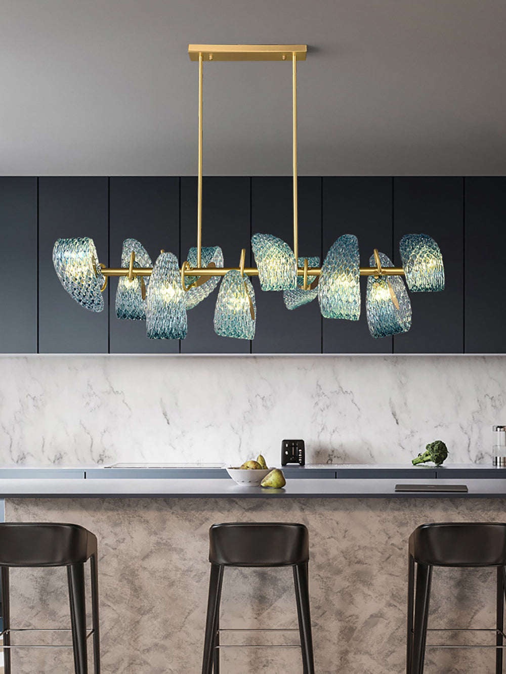 Ophios - Linear Chandelier Galileo Lights