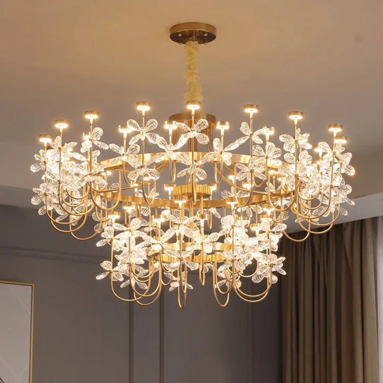 Periwinkle Chandelier Galileo Lights