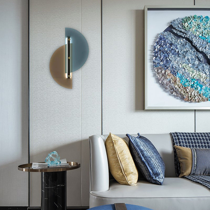 Overlapping Glass Wall Lamp Wall Lamp Galileo Lights