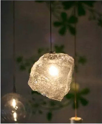 Ice Structures Glass Pendant Lights Pendant Light Galileo Lights