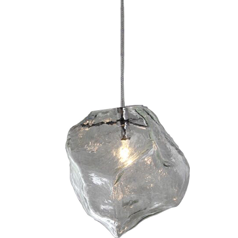 Ice Structures Glass Pendant Lights Pendant Light Galileo Lights