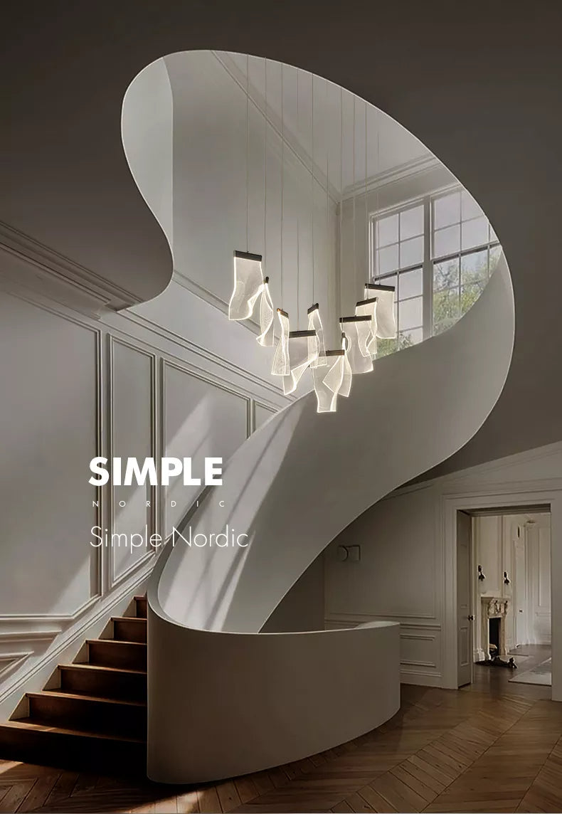 Flame Chandelier Galileo Lights