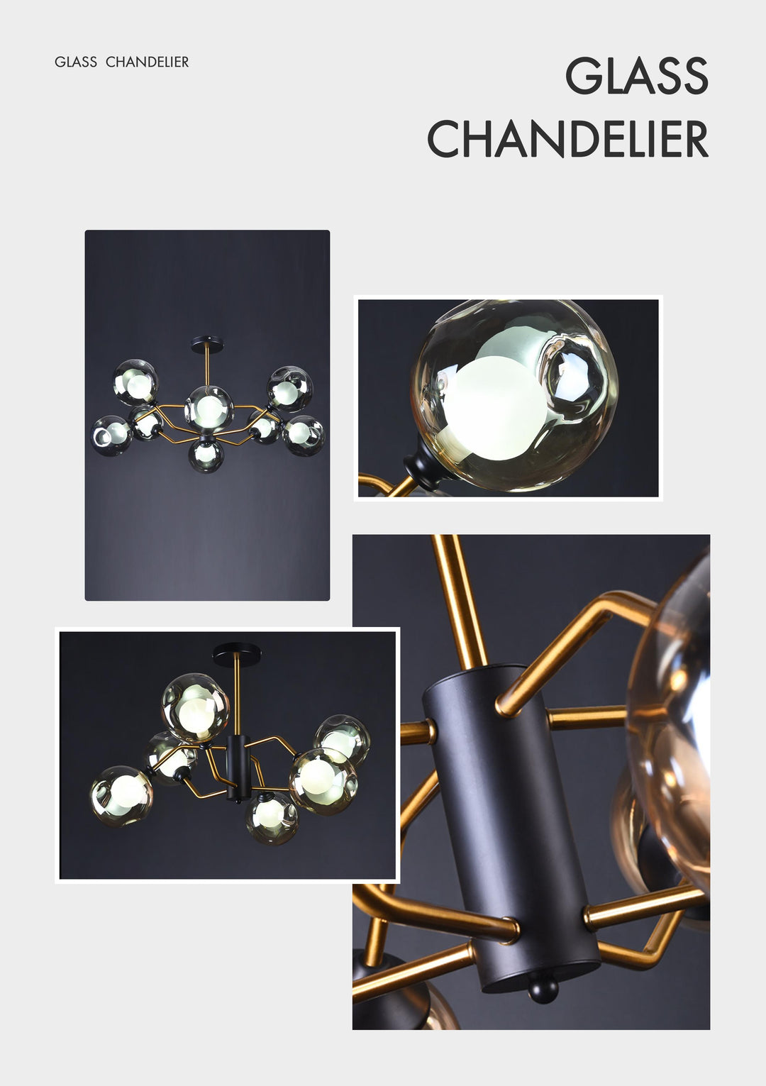 Photuris Chandelier Galileo Lights