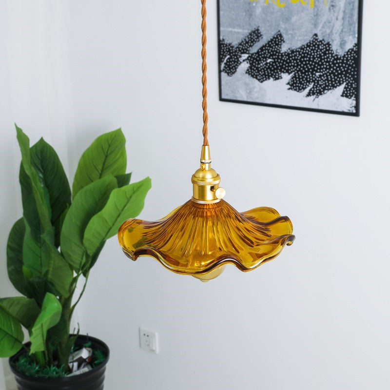 Brass Nordic Japanese Glass Pendant Light Pendant Light Galileo Lights