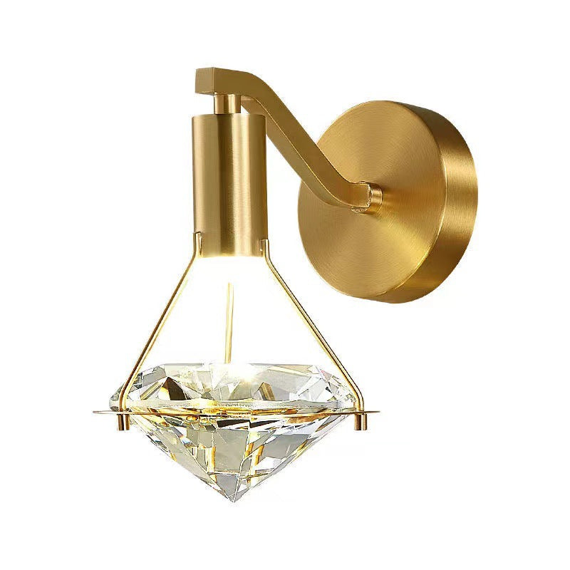 Hanging Diamond Crystal Wall Lamp Wall Lamp Galileo Lights