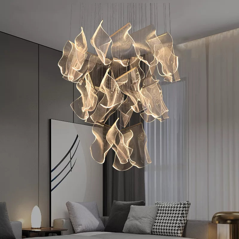Flame Chandelier Galileo Lights