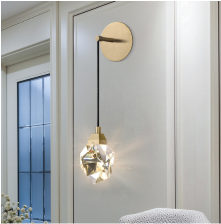 Crystal Wall Lamp Wall Lamp Galileo Lights