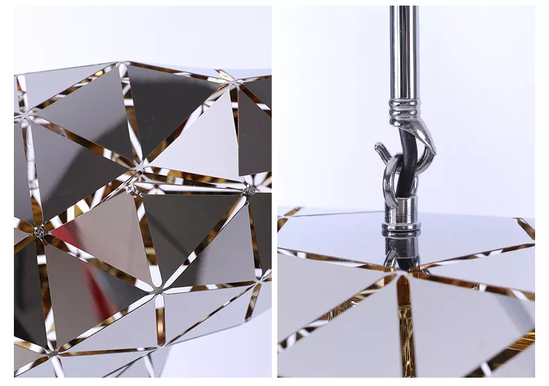 Geometric Stainless Steel Pendant Light Pendant Light Galileo Lights