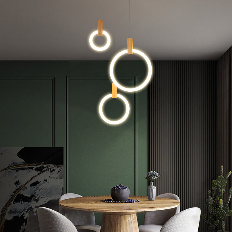 Rings Chandelier Galileo Lights