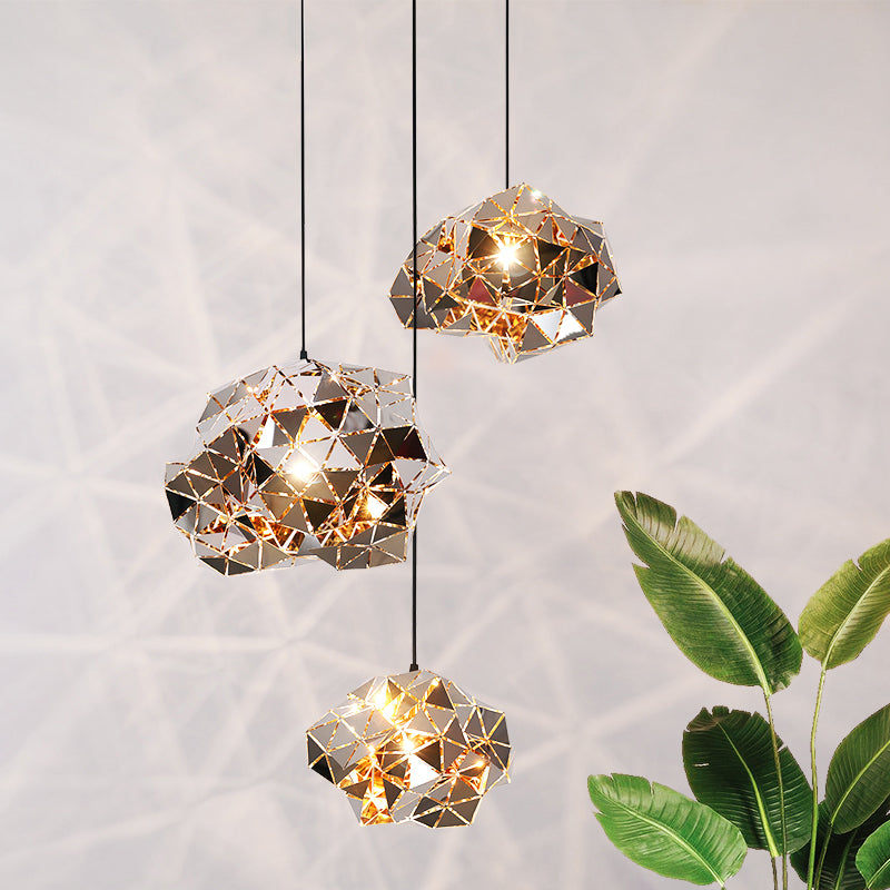 Geometric Stainless Steel Pendant Light Pendant Light Galileo Lights