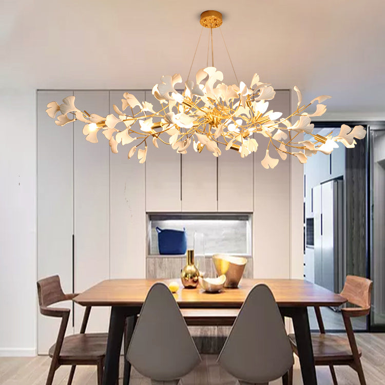 Ginkgo C Chandelier Galileo Lights