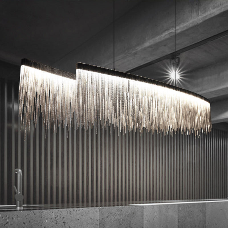 Andromedids Silver Chandelier Galileo Lights