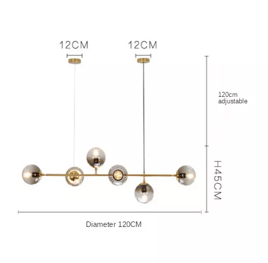 Orion Chandelier Galileo Lights