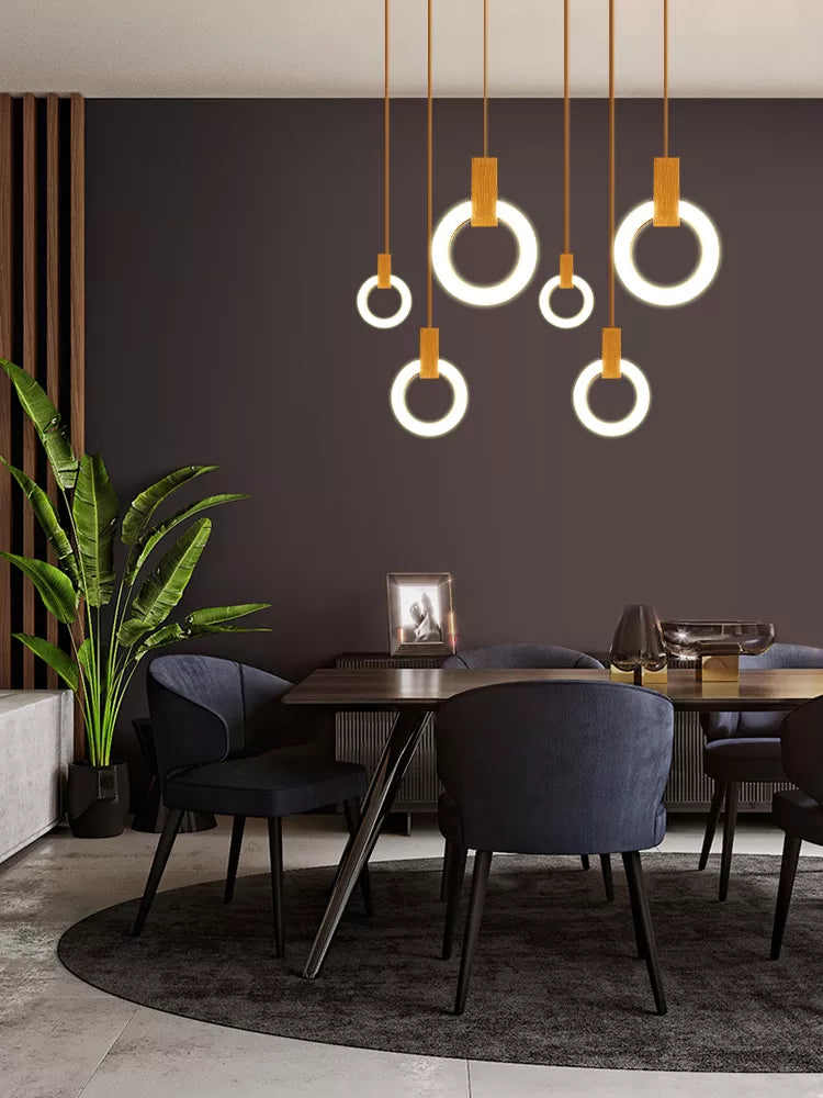Rings Chandelier Galileo Lights