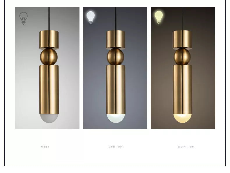 Brass Nordic Pendant Light Pendant Light Galileo Lights
