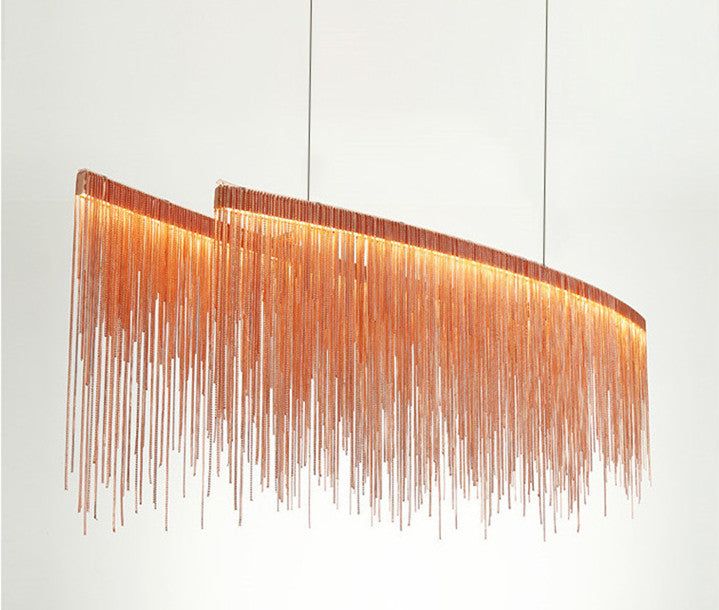 Andromedids Rose Gold Chandelier Galileo Lights