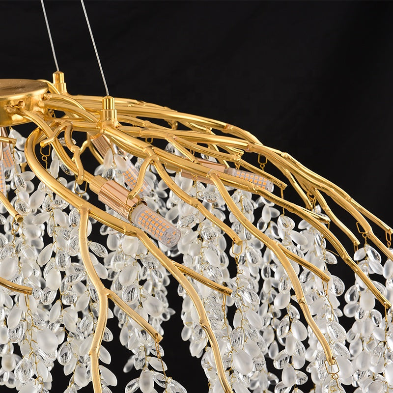 Wisteria - Arc Chandelier Galileo Lights