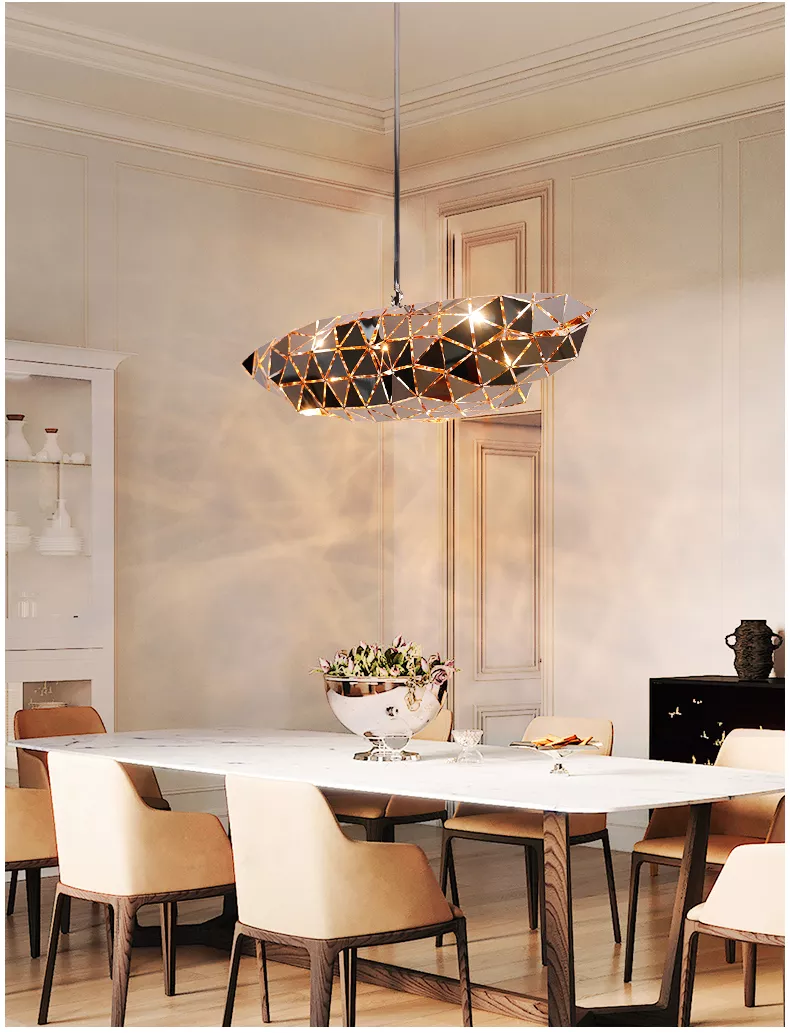 Geometric Stainless Steel Pendant Light Pendant Light Galileo Lights