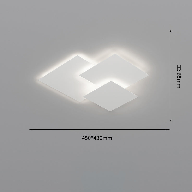 Overlapping Square Ceiling Light L45*W43*H6.5cm Ceiling Light Galileo Lights