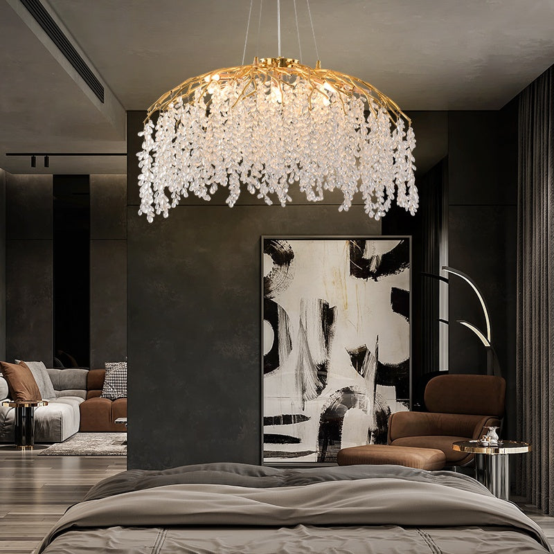 Wisteria - Arc Chandelier Galileo Lights