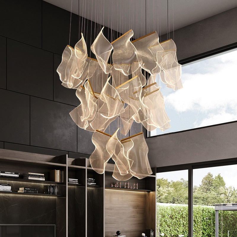 Flame Chandelier Galileo Lights