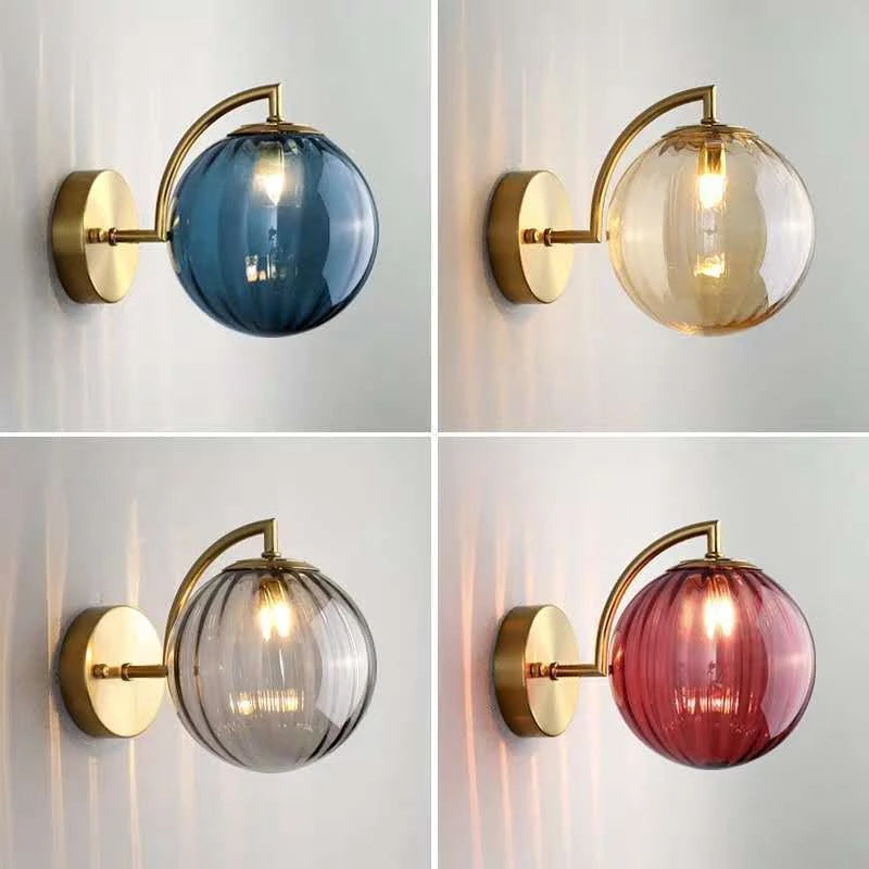 Clio Wall Lamp Rose Red 5W Bulb Included Wall Lamp Galileo Lights