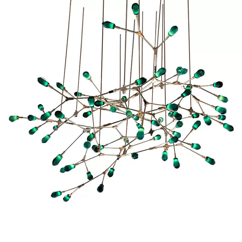 Malachite Chandelier Galileo Lights