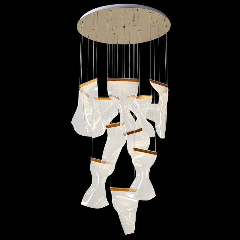 Flame Chandelier Galileo Lights