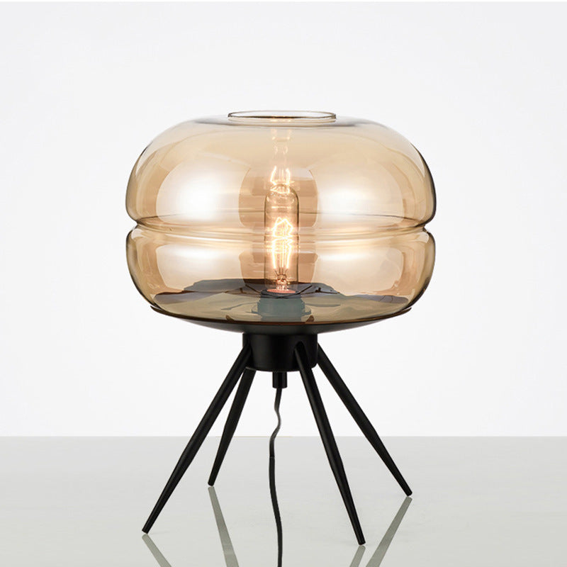 Industrial Style Glass Living Room Table Lamp Desk Lamp Galileo Lights