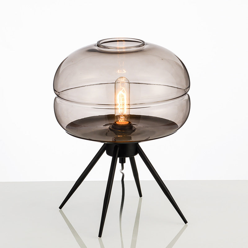 Industrial Style Glass Living Room Table Lamp Desk Lamp Galileo Lights
