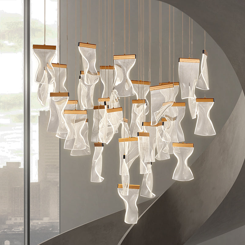 Flame Chandelier Galileo Lights