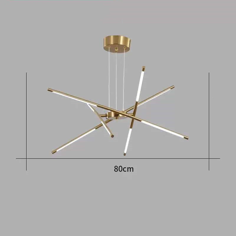 Minimalist Designer Nordic Light Luxury Chandelier 8heads Tricolor Pendant Light Galileo Lights