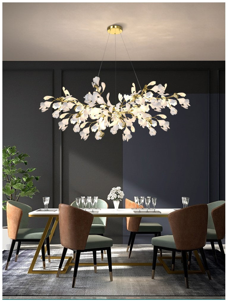 Ginkgo B Chandelier Galileo Lights