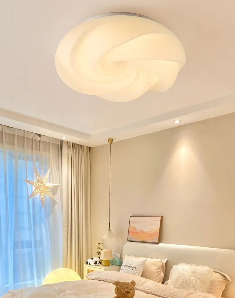 Cream Swirl Ceiling Light Ceiling Light Galileo Lights