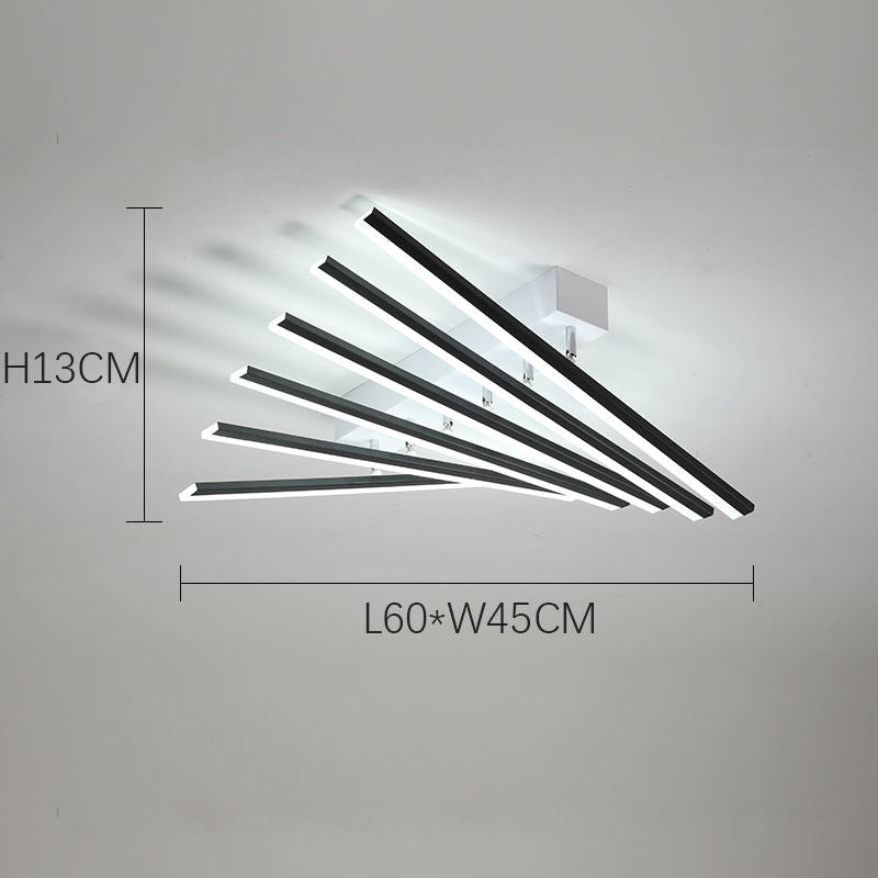 Vortex Ceiling Light Black 6 Heads Ceiling Light Galileo Lights