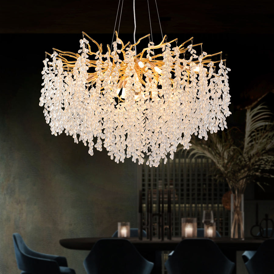 Wisteria - S Chandelier Galileo Lights