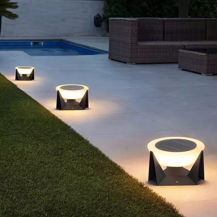 Outdoor Solar Floor Lamp Outdoor Light Galileo Lights