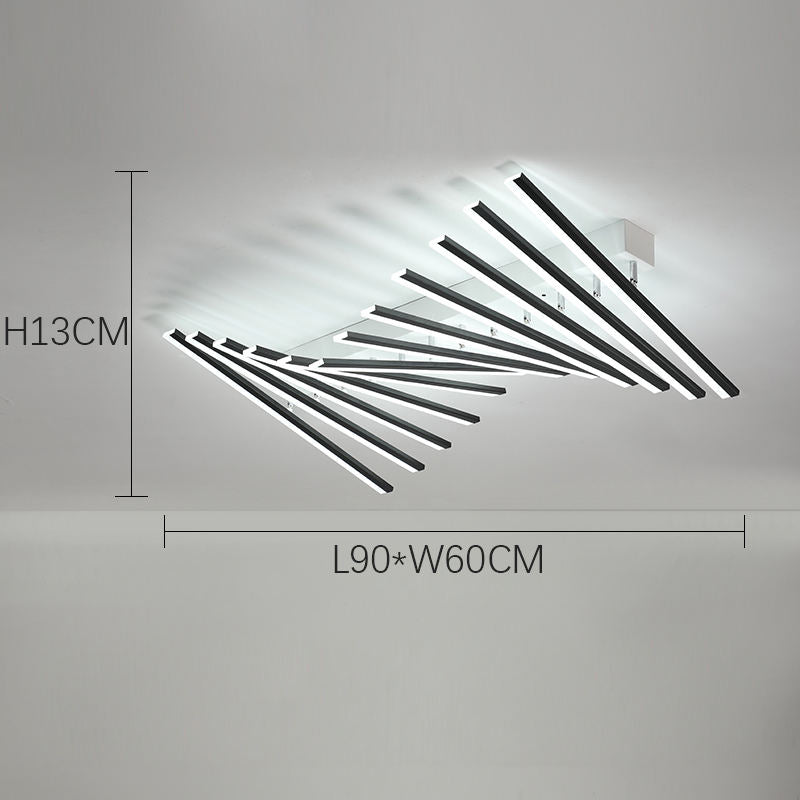 Vortex Ceiling Light Black 12 Heads Ceiling Light Galileo Lights