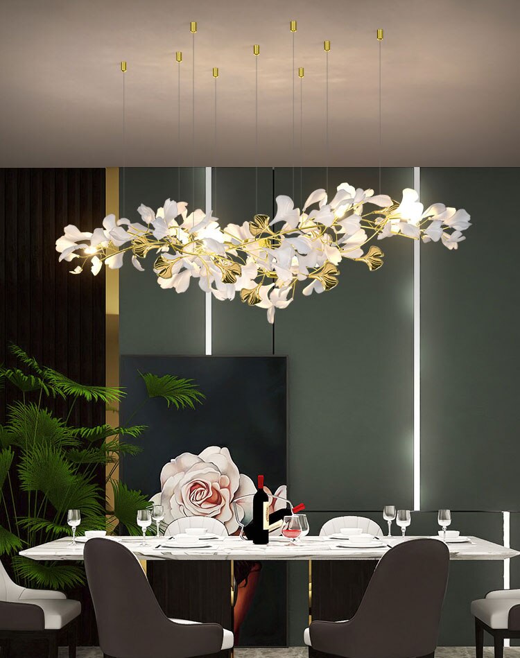 Ginkgo D Chandelier Galileo Lights