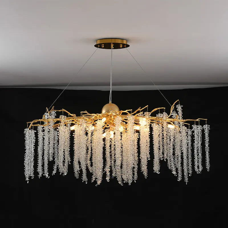 Berilune - White Chandelier Galileo Lights