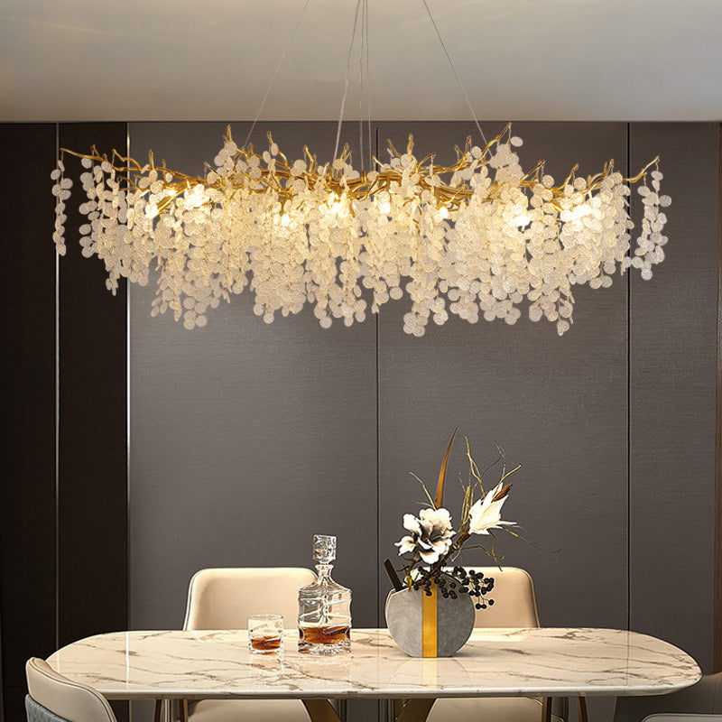 Motif D'eau Chandelier Galileo Lights