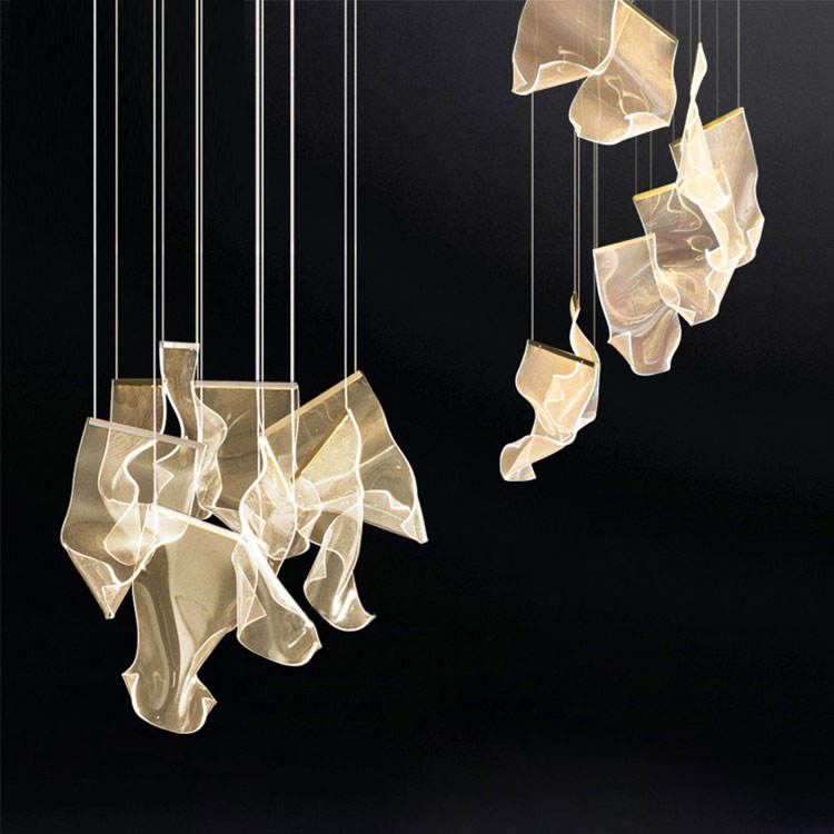 Flame Chandelier Galileo Lights