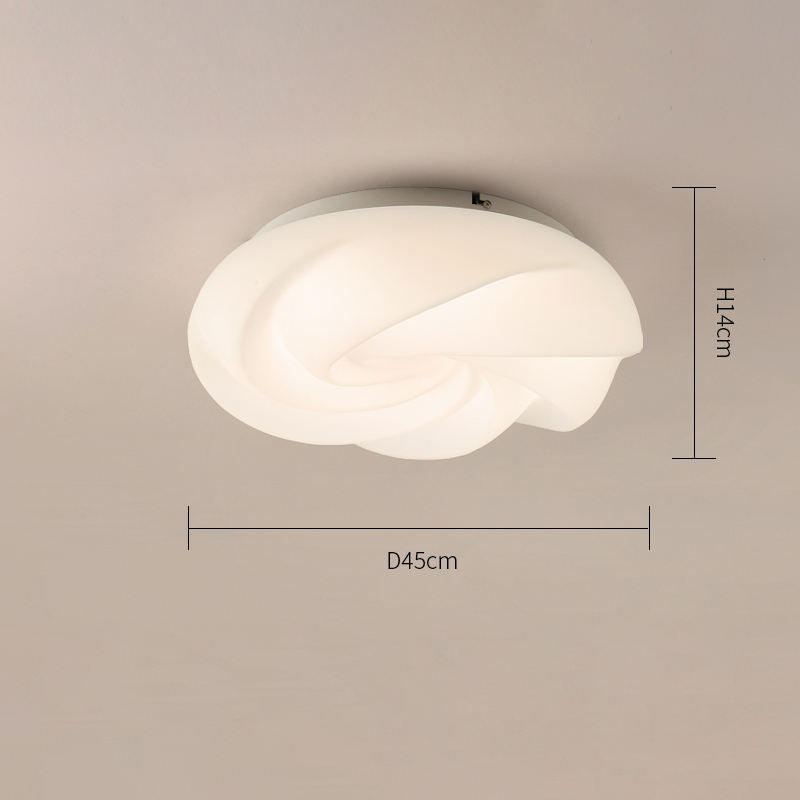 Cream Swirl Ceiling Light D45*H14CM Ceiling Light Galileo Lights