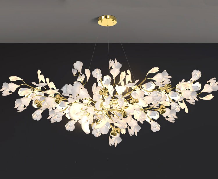 Ginkgo B Chandelier Galileo Lights